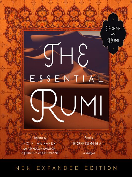 Title details for The Essential Rumi by Jalal ad-Din Muhammad  Rumi - Available